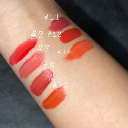 ビビッドコットン インクティント/innisfree/口紅を使ったクチコミ(2枚目)