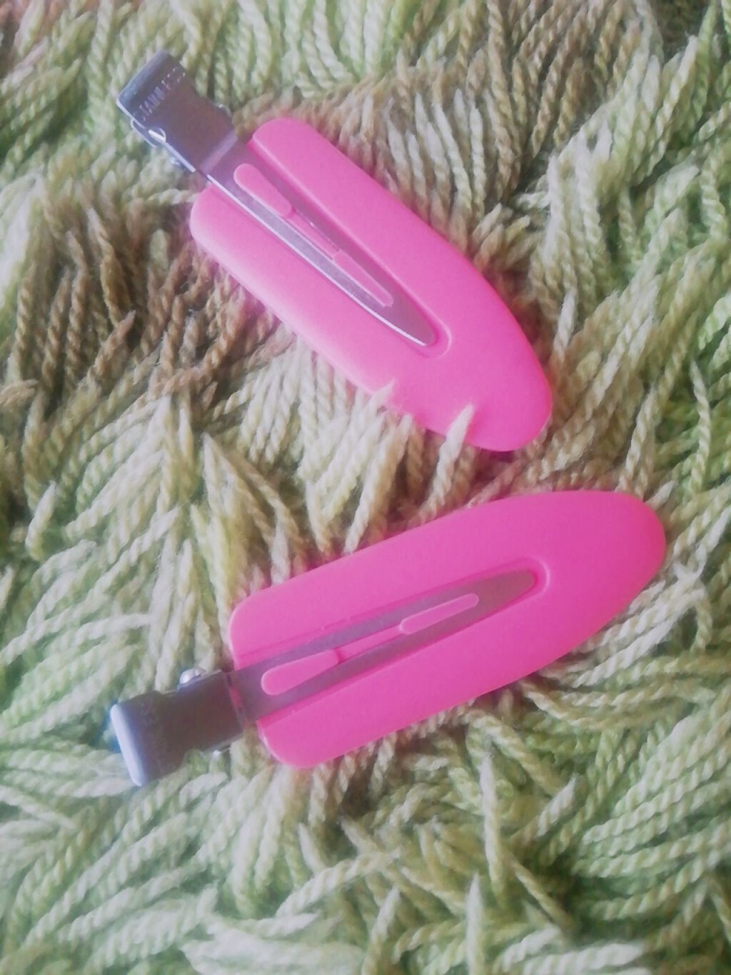 跡が付かない前髪クリップ/マペペ/ヘアアクセサリーを使ったクチコミ（1枚目）