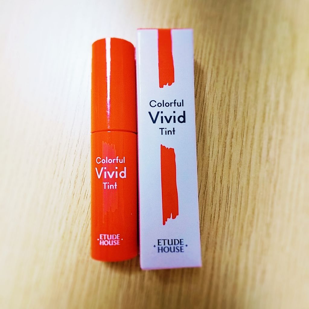 カラフルビビッドティント/ETUDE/口紅を使ったクチコミ（1枚目）