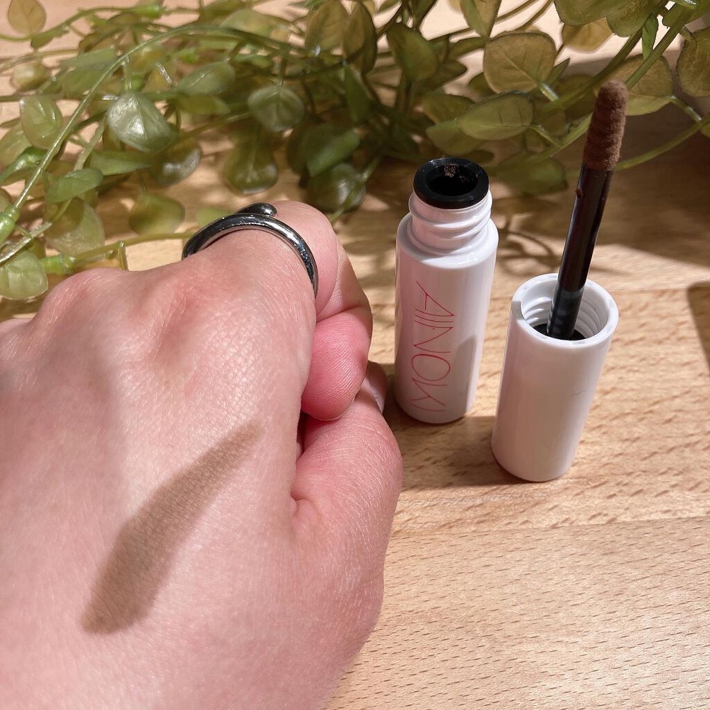 デザイニング アイブロウ  OBR オリーブブラウン/AINOKI/パウダーアイブロウを使ったクチコミ（3枚目）