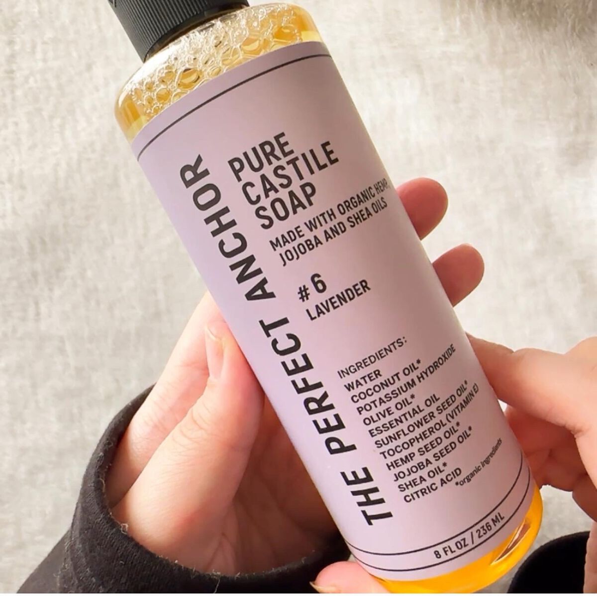 ザ・パーフェクトアンカー ラベンダー #6/THE PERFECT ANCHOR/ボディソープを使ったクチコミ（2枚目）