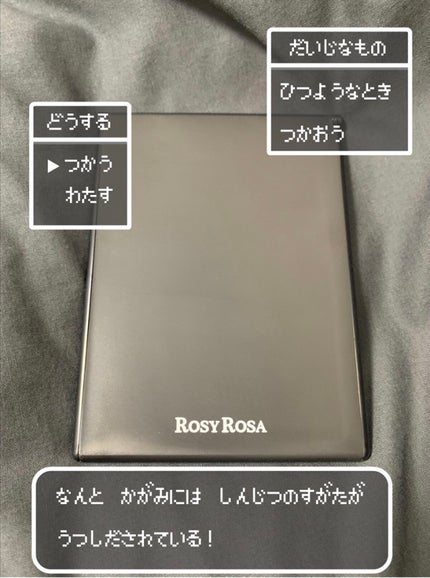 リアルックミラー/ロージーローザ/その他化粧小物を使ったクチコミ(2枚目)