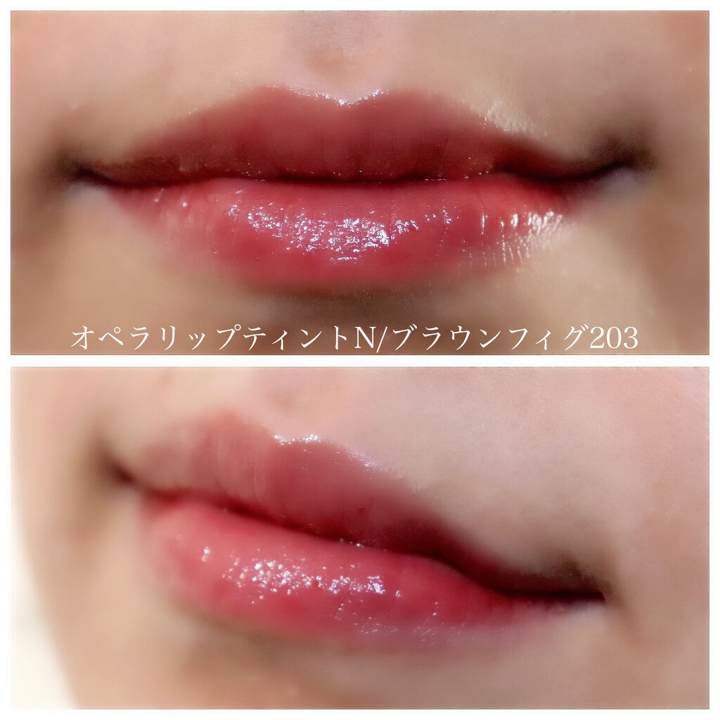 オペラ シアーリップカラー RN/OPERA/リップグロスを使ったクチコミ（3枚目）