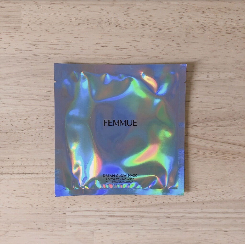 ドリームグロウマスク RR（透明感・キメ）/FEMMUE/シートマスク・パックを使ったクチコミ（1枚目）
