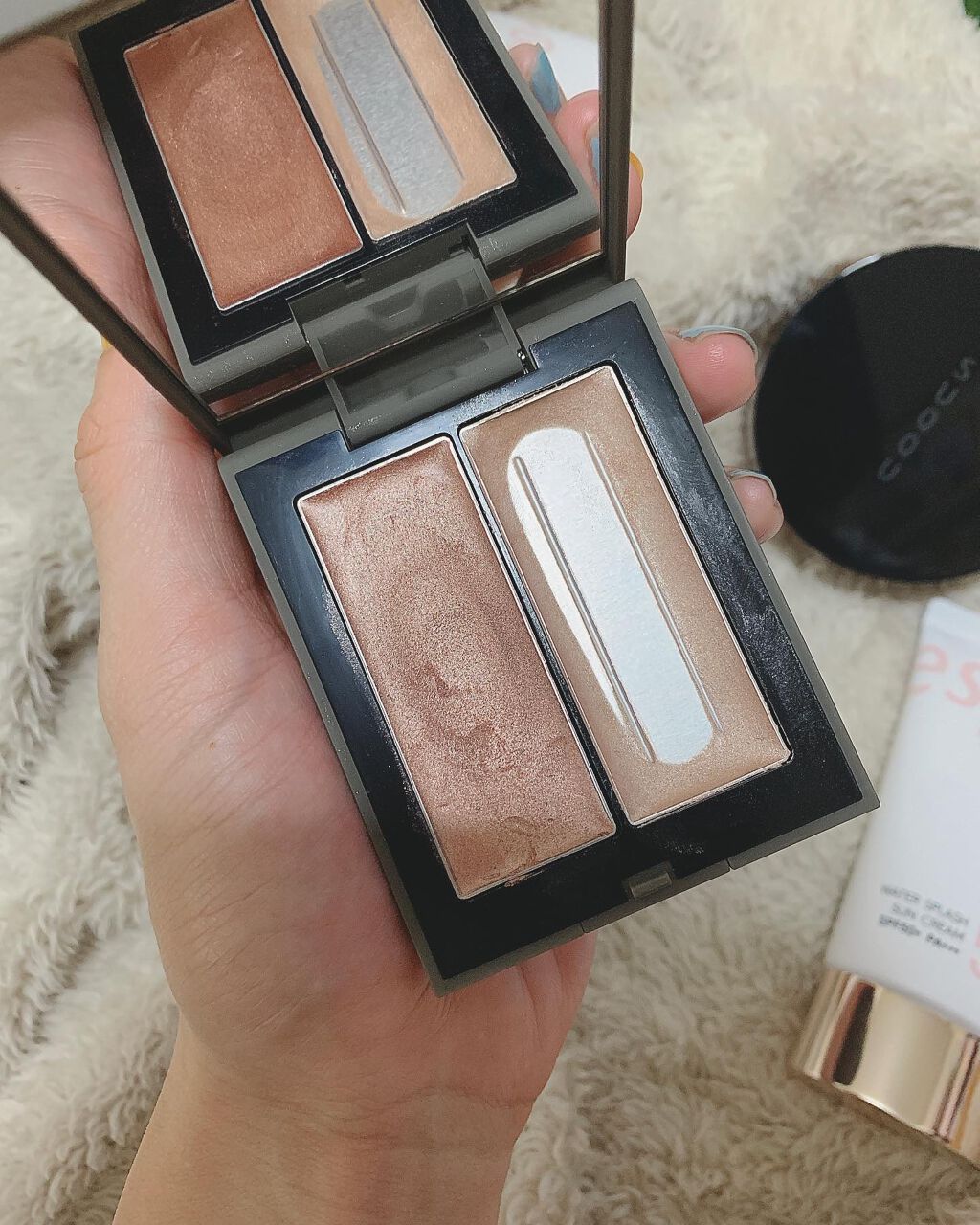 THREE シマリング グロー デュオ/THREE/クリームハイライトを使ったクチコミ（2枚目）