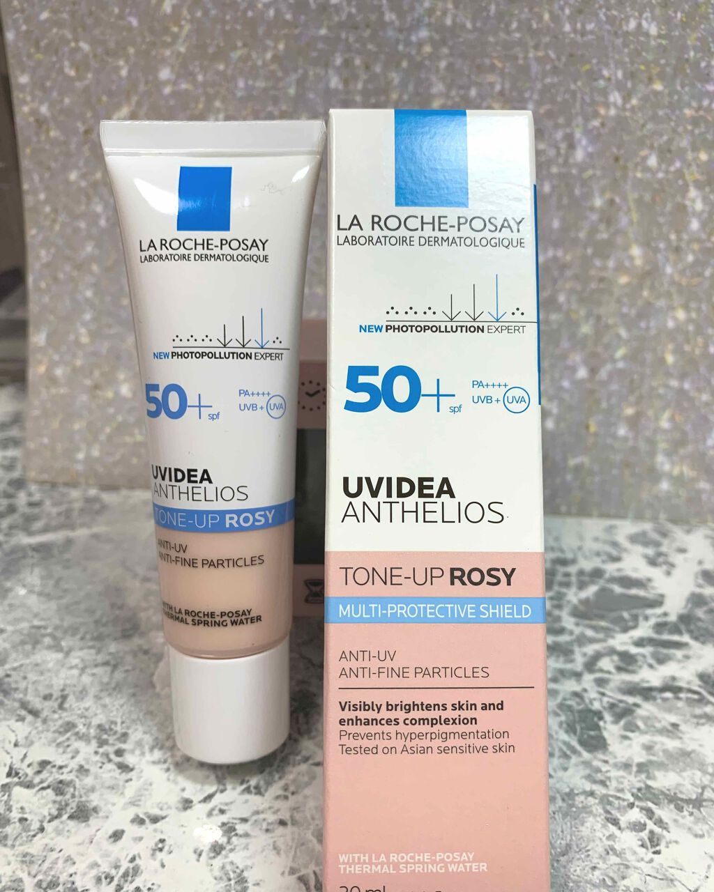 UVイデア XL プロテクショントーンアップ ローズ/ラ ロッシュ ポゼ/日焼け止めクリームを使ったクチコミ(1枚目)