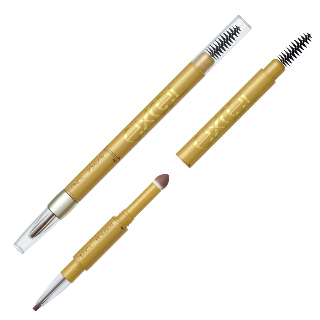 パウダー＆ペンシル　アイブロウＥＸ PD14 モーブブラウン