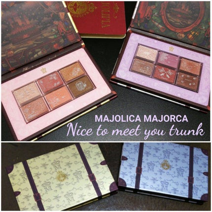 ナイストゥミーチュートランク/MAJOLICA MAJORCA/アイシャドウパレットを使ったクチコミ(1枚目)