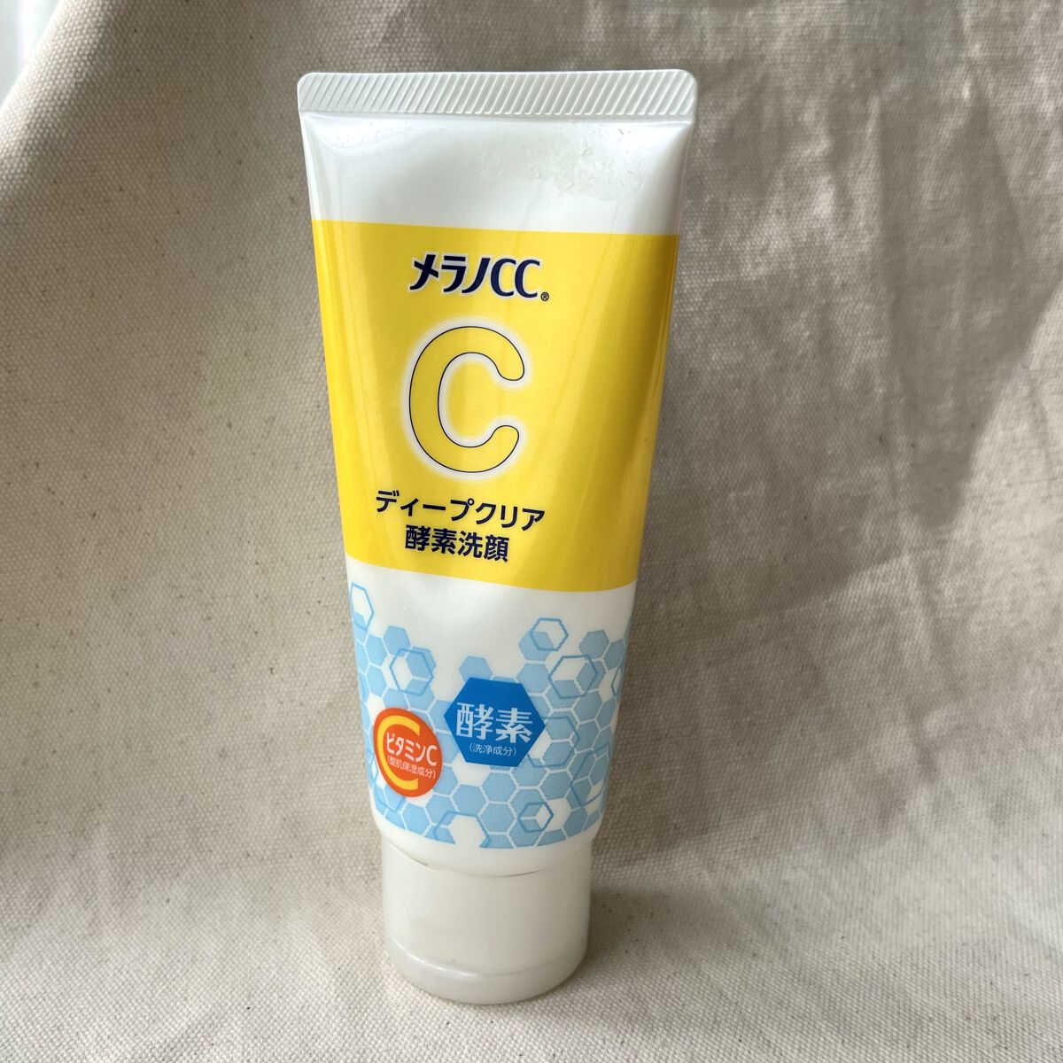 ディープクリア酵素洗顔	/メラノCC/洗顔フォームを使ったクチコミ（1枚目）