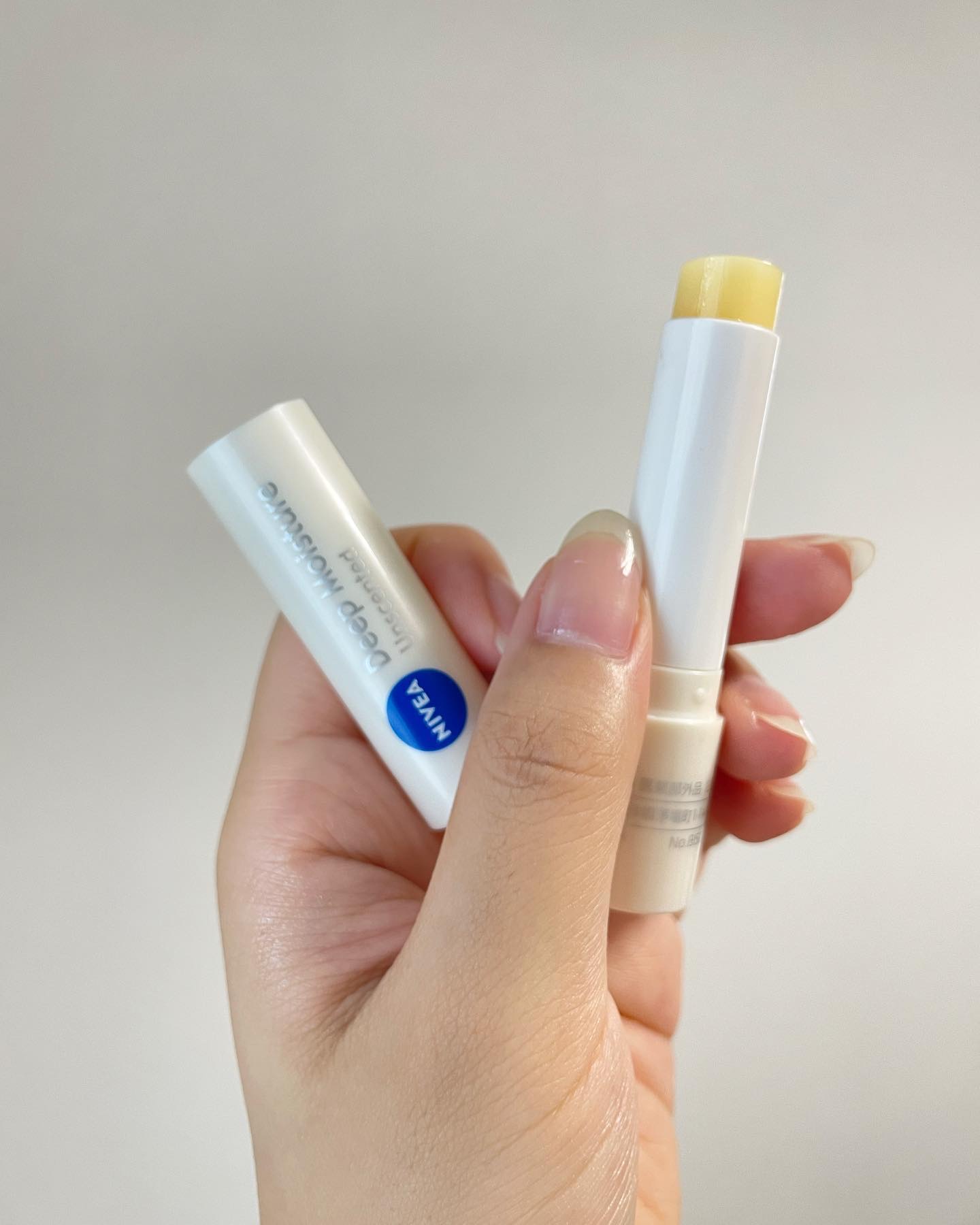 ニベア ディープモイスチャーリップ/ニベア/リップクリームを使ったクチコミ（3枚目）