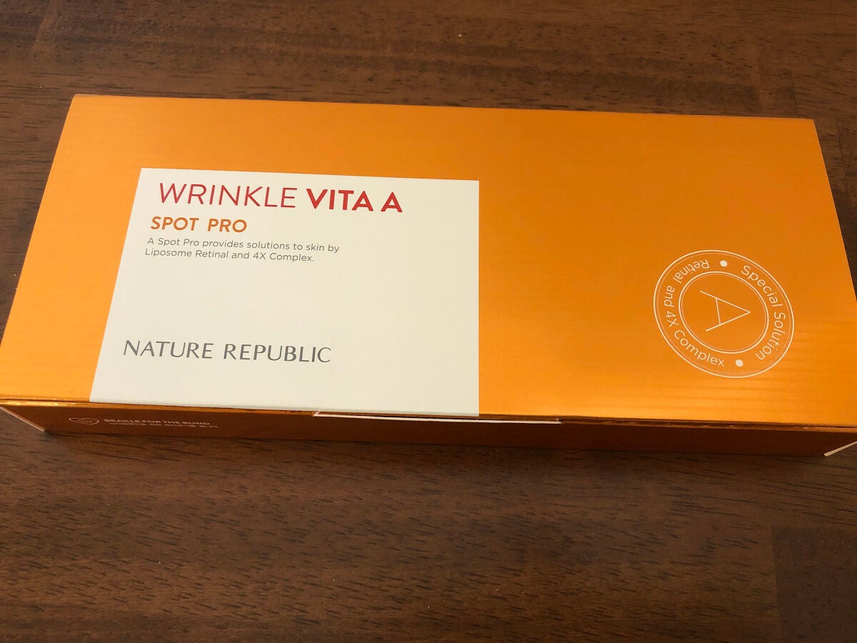 リンクルビタAスポットプロ/ネイチャーリパブリック/美容液を使ったクチコミ(1枚目)