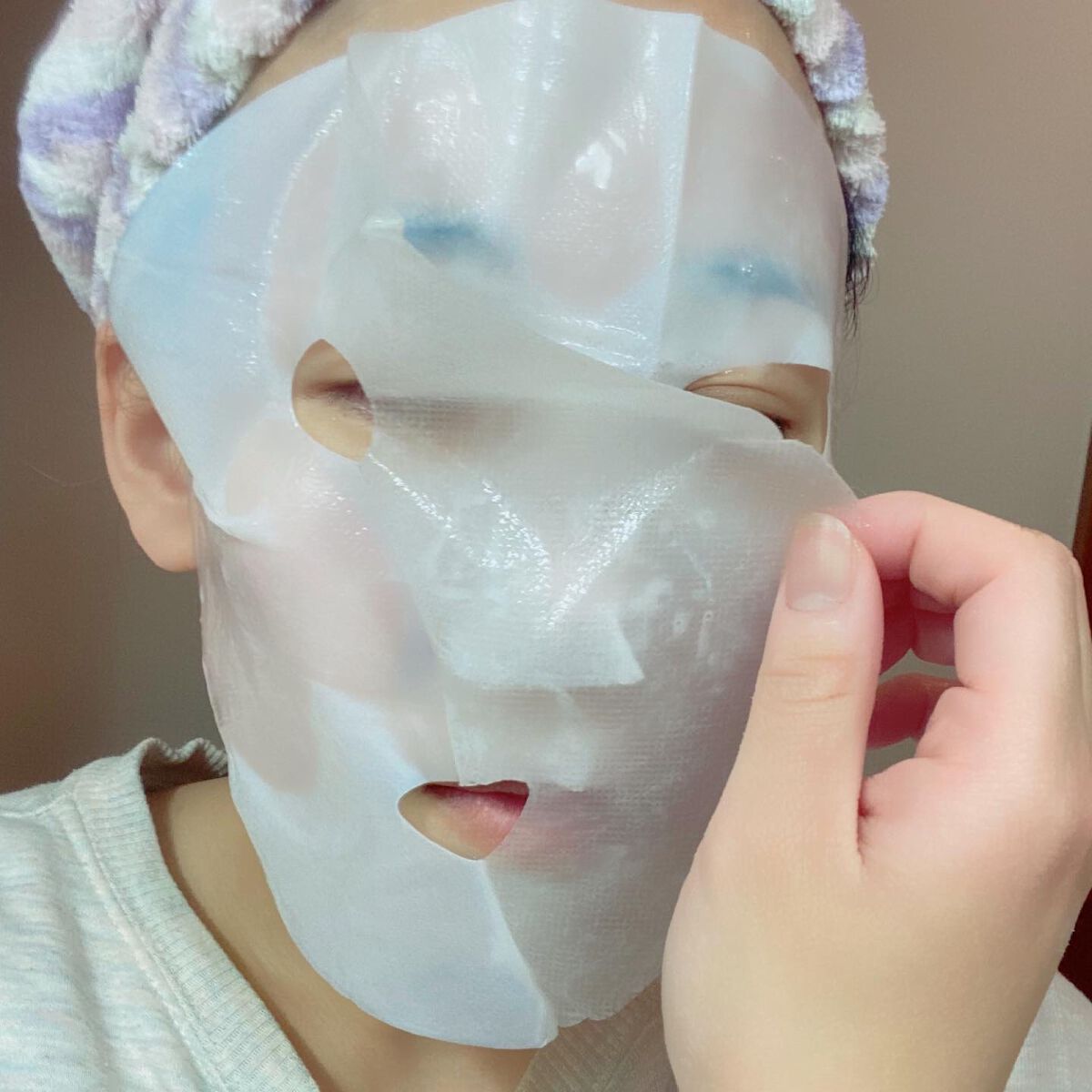 青汁フェイスマスク/青汁化粧品/シートマスク・パックを使ったクチコミ(3枚目)