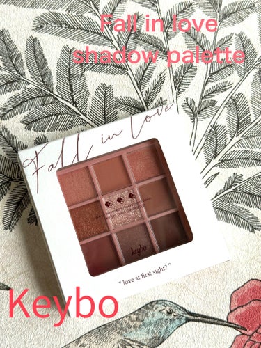 KEYBO FALL IN LOVE SHADOW PALETTE/keybo/パウダーアイシャドウを使ったクチコミ（1枚目）