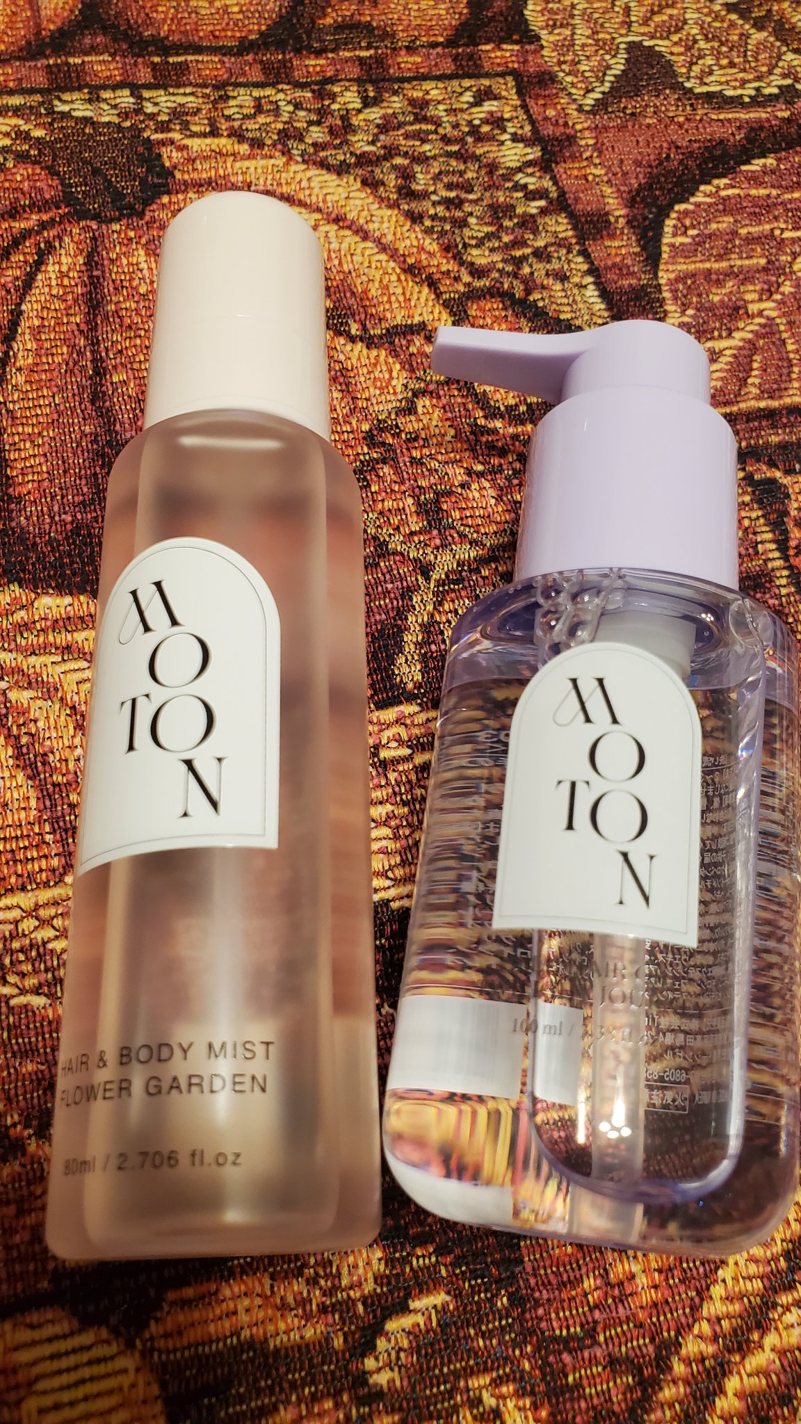 MOTON シルクヘアオイル トワイライトジャーニー/MOTON/ヘアオイルを使ったクチコミ（1枚目）