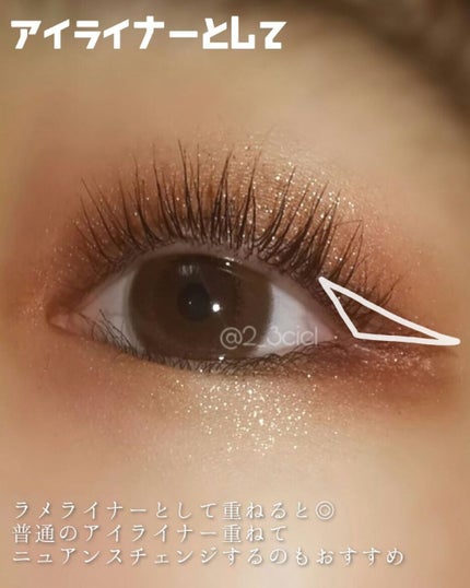 スパークリング アイシャドウ/the SAEM/リキッドアイシャドウを使ったクチコミ(5枚目)