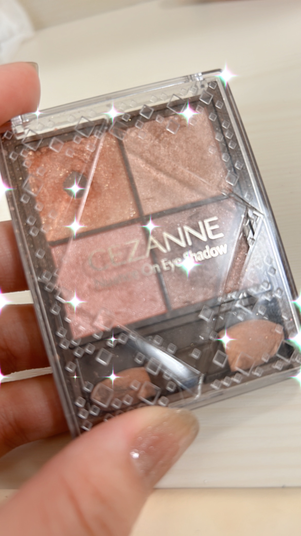 ニュアンスオンアイシャドウ/CEZANNE/アイシャドウパレットを使ったクチコミ（1枚目）