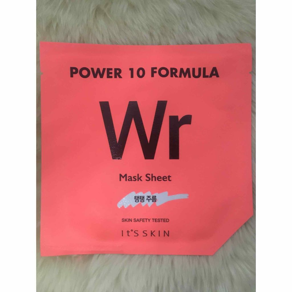 power10フォーミュラWRマスクシート/It's skin/シートマスク・パックを使ったクチコミ（1枚目）