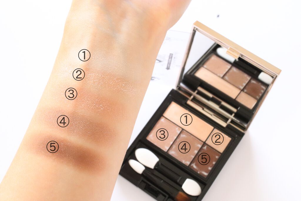 ドラマティックスタイリングアイズ/マキアージュ/アイシャドウパレットを使ったクチコミ(2枚目)