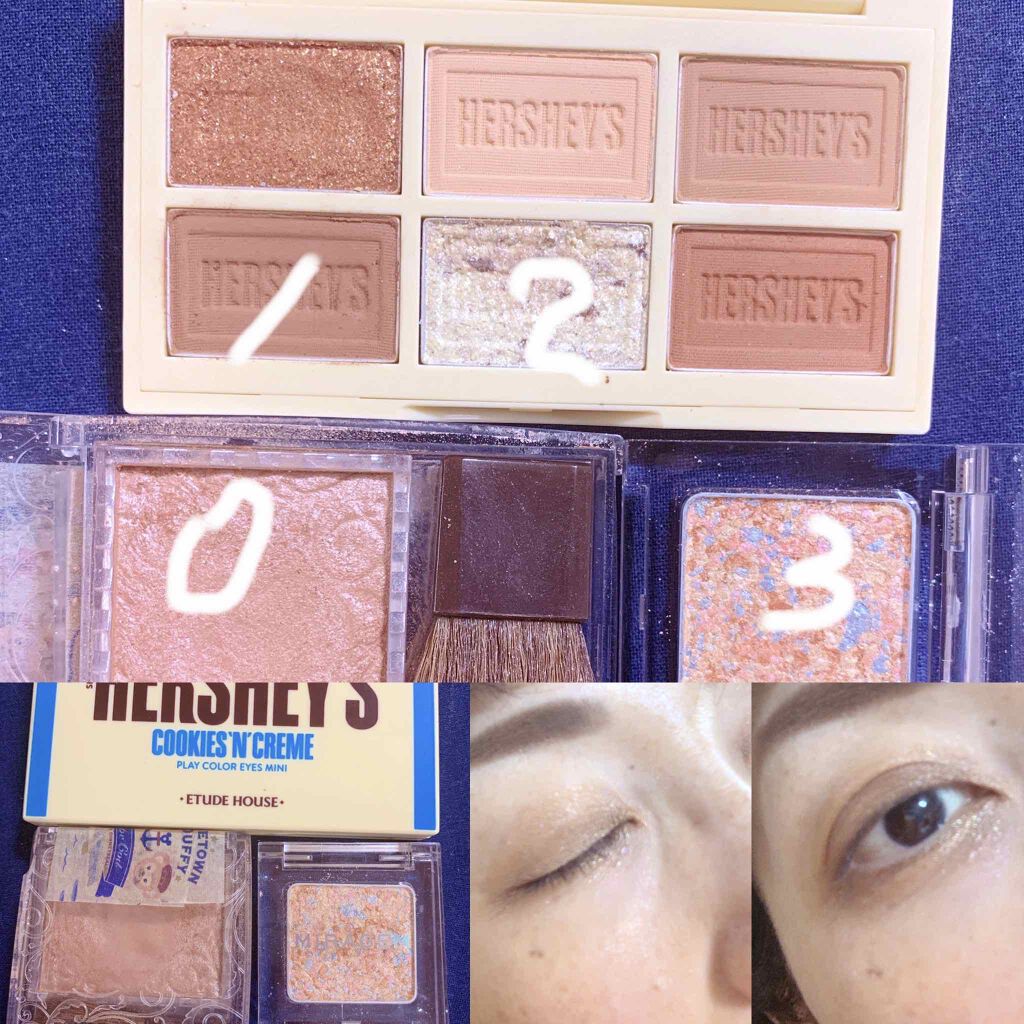 グリッタースプリンクルアイズ/MIRAGEM/グリッターを使ったクチコミ（1枚目）