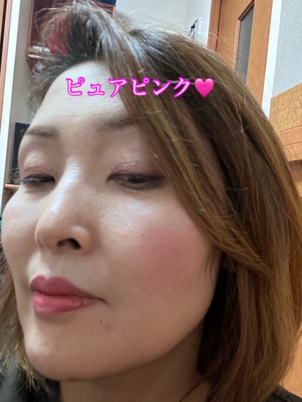 チークブラッシュ/CEZANNE/パウダーチークを使ったクチコミ(4枚目)