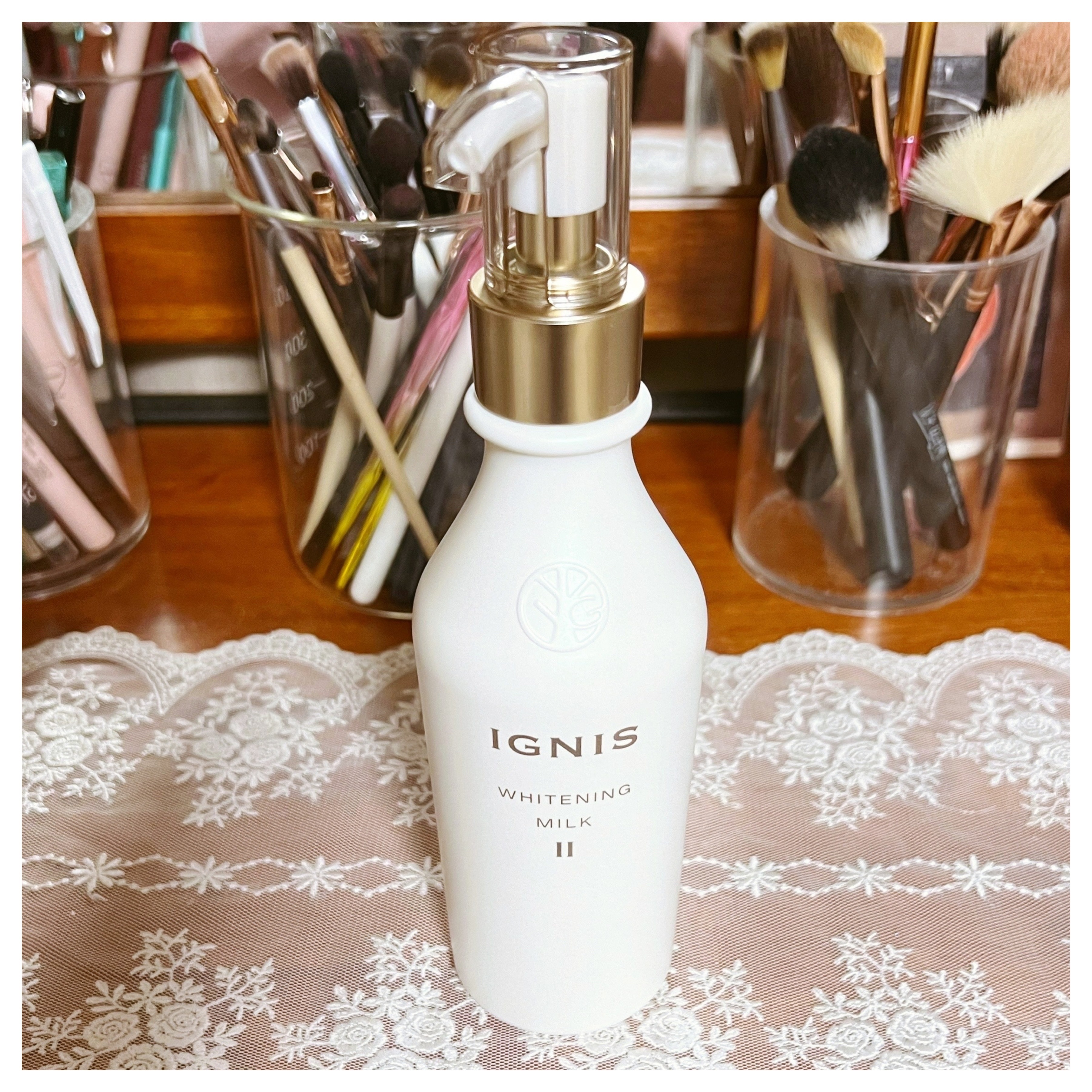 ホワイトニング ミルク II 200g/IGNIS/乳液を使ったクチコミ（3枚目）