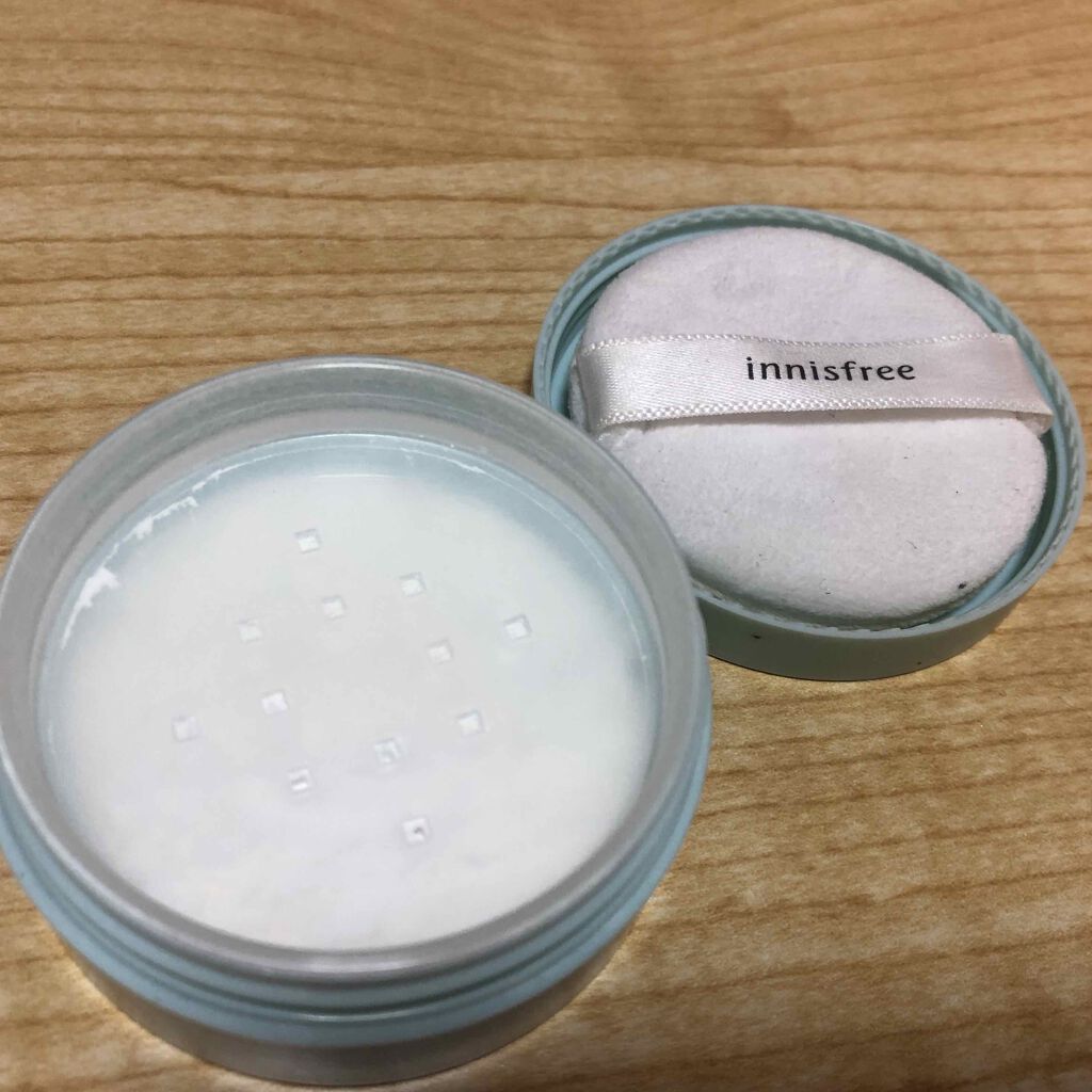 ノーセバム ミネラルパウダー/innisfree/ルースパウダーを使ったクチコミ（3枚目）