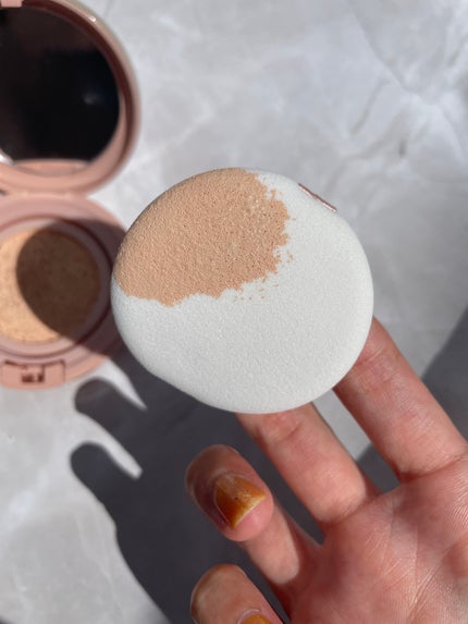 シースルー ヴェール コンパクト/PAUL & JOE BEAUTE/ファンデーションを使ったクチコミ(5枚目)