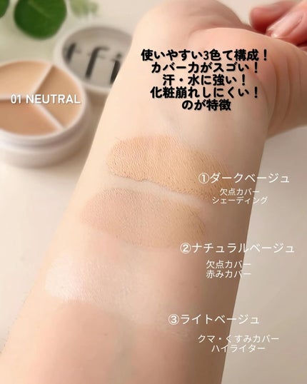 カバーアッププロコンシーラー/TFIT/パレットコンシーラーを使ったクチコミ(4枚目)