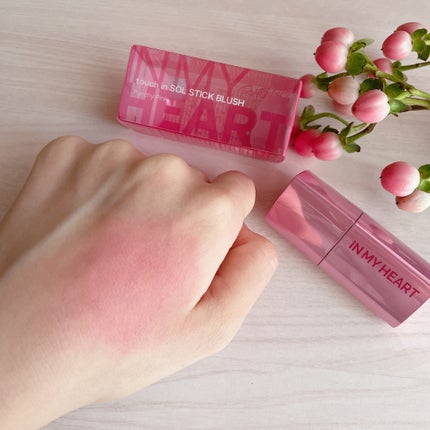 タッチインソール チークブラッシャー/touch in SOL /ジェル・クリームチークを使ったクチコミ(3枚目)