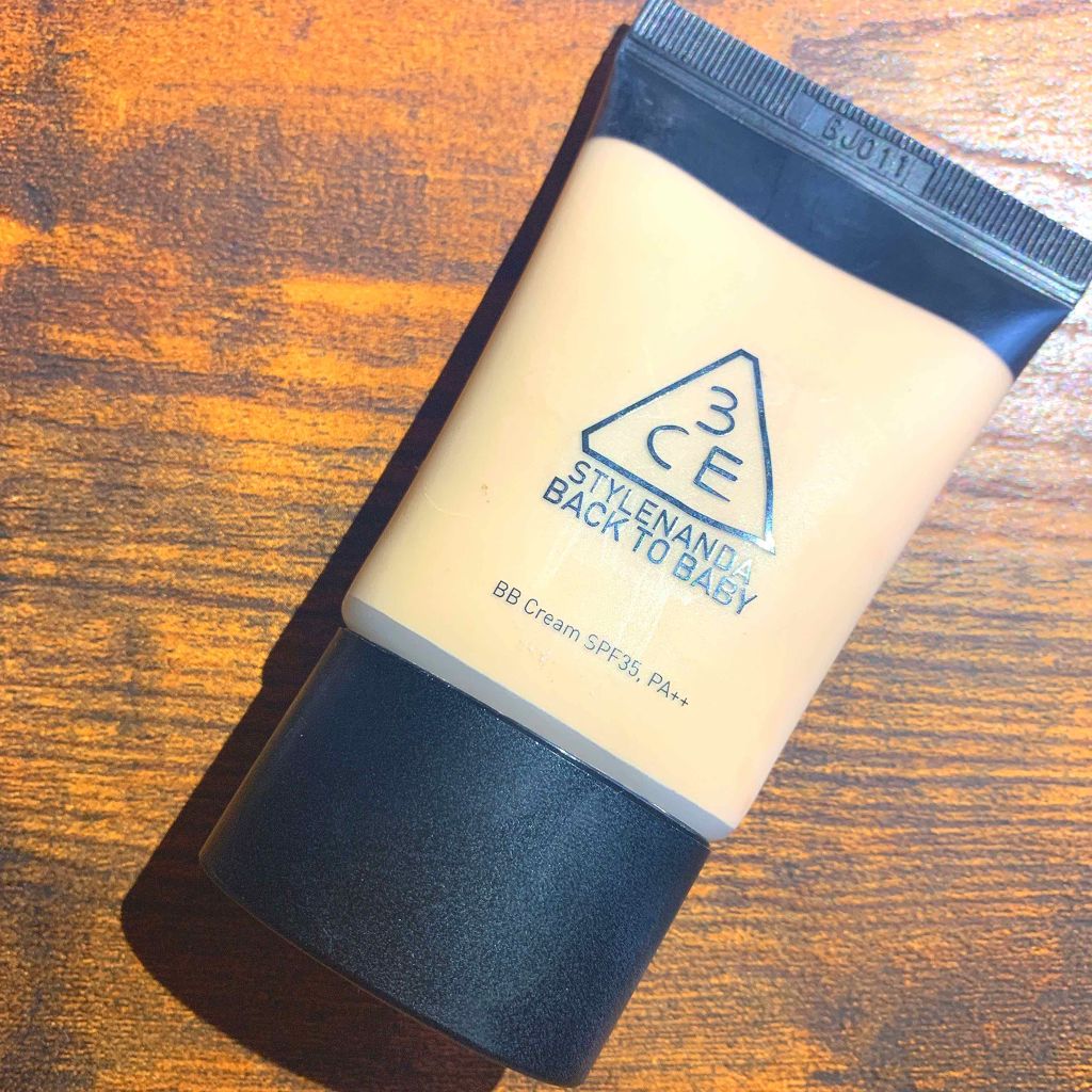 3CE BACK TO BABY BB CREAM/3CE/BBクリームを使ったクチコミ(1枚目)
