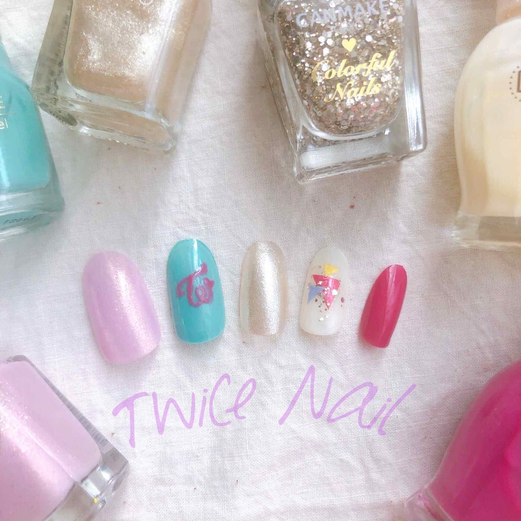 カラフルネイルズ/キャンメイク/マニキュアを使ったクチコミ（1枚目）