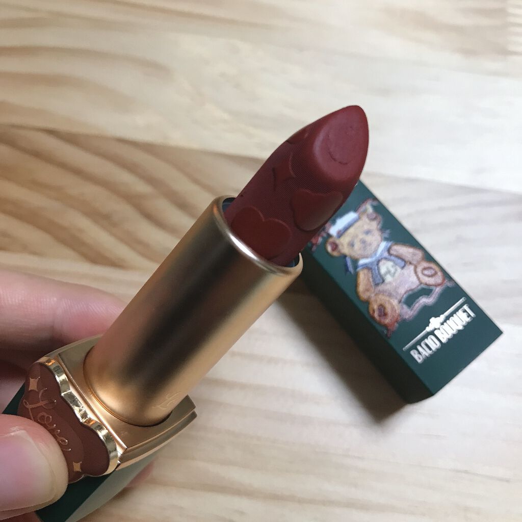 Love Bear マットリップスティック/FlowerKnows/口紅を使ったクチコミ(2枚目)