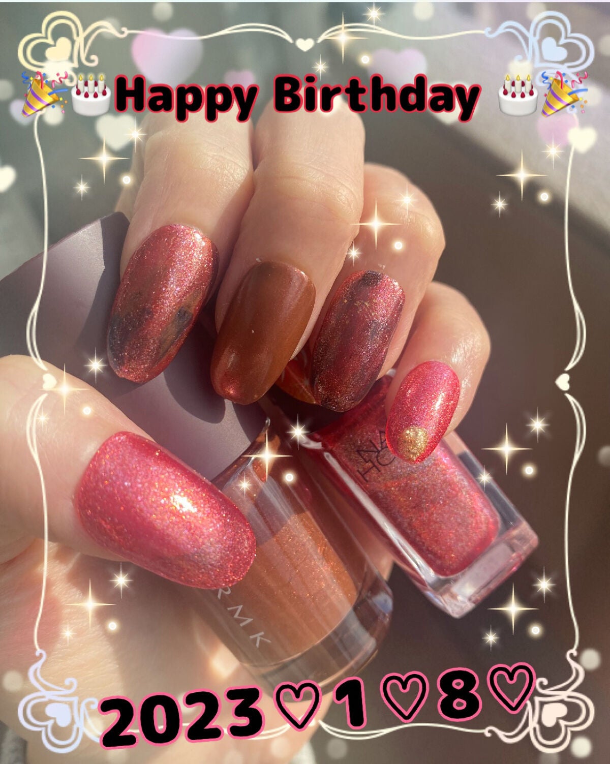 ネイルホリック Glamour Glitter/ネイルホリック/マニキュアを使ったクチコミ(1枚目)