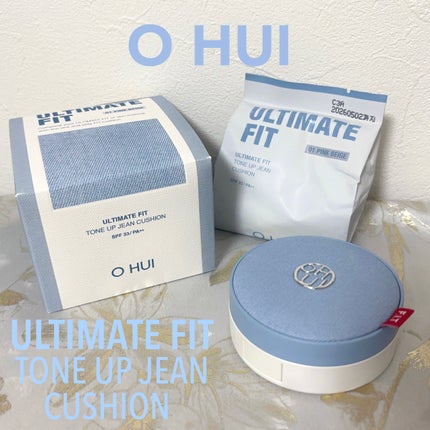 アルティメットフィット トーンアップデニムクッション/OHUI/クッションファンデーションを使ったクチコミ(5枚目)