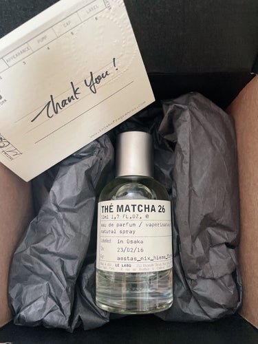 LE LABO THÉ MATCHA 26 eau de parfum