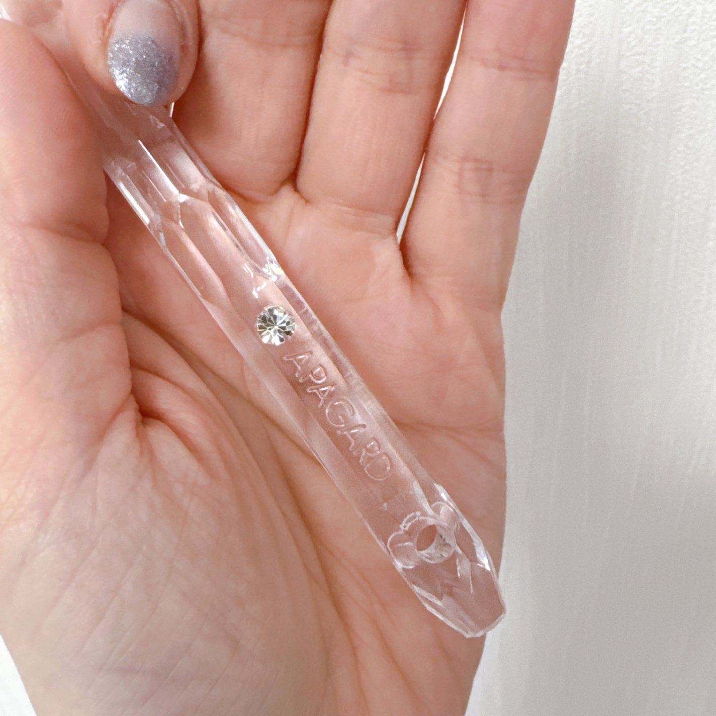 アパガードクリスタル歯ブラシ/アパガード/歯ブラシを使ったクチコミ(2枚目)