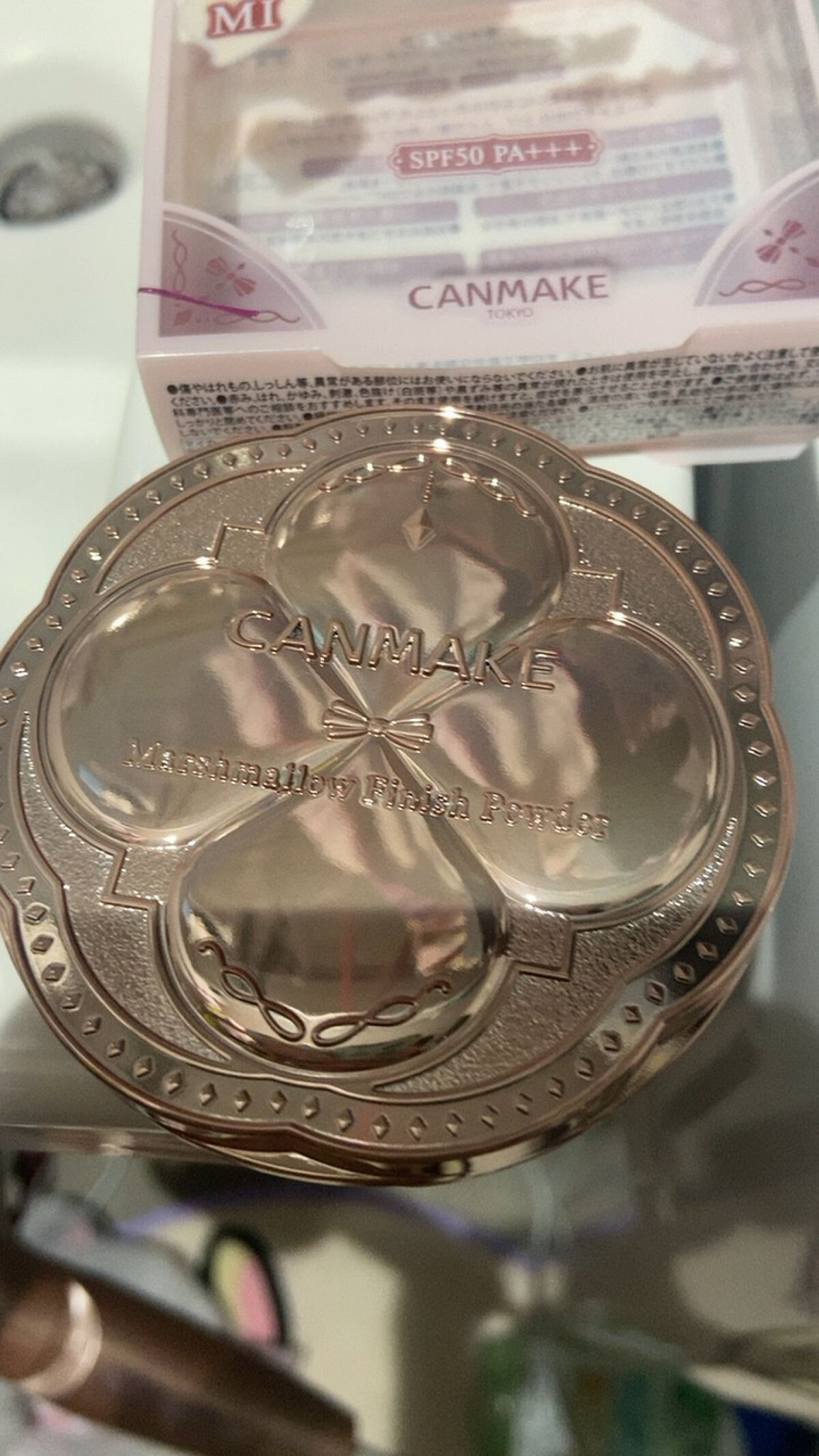 マシュマロフィニッシュパウダー/キャンメイク/プレストパウダーを使ったクチコミ(1枚目)