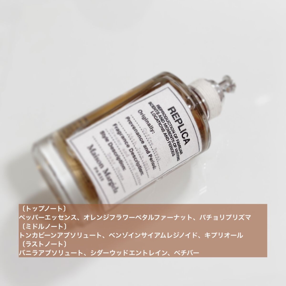 レプリカ オードトワレ コーヒー ブレイク 100ml / Maison Margiela