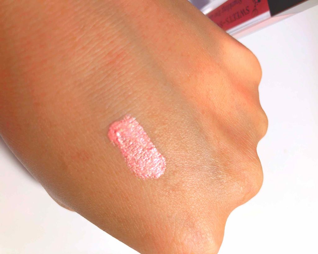 スパークリングアイグロス/スウィーツ スウィーツ/リキッドアイシャドウを使ったクチコミ(2枚目)