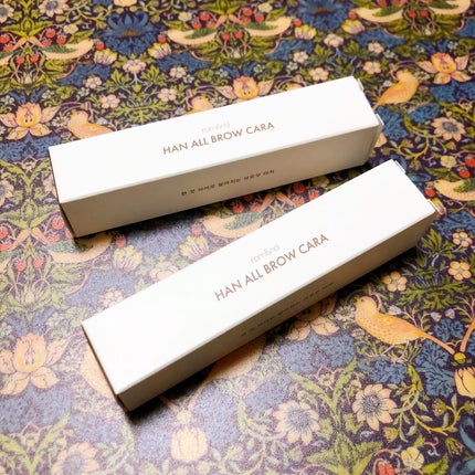 ハンオールブロウカラ/rom&nd/眉マスカラを使ったクチコミ(3枚目)