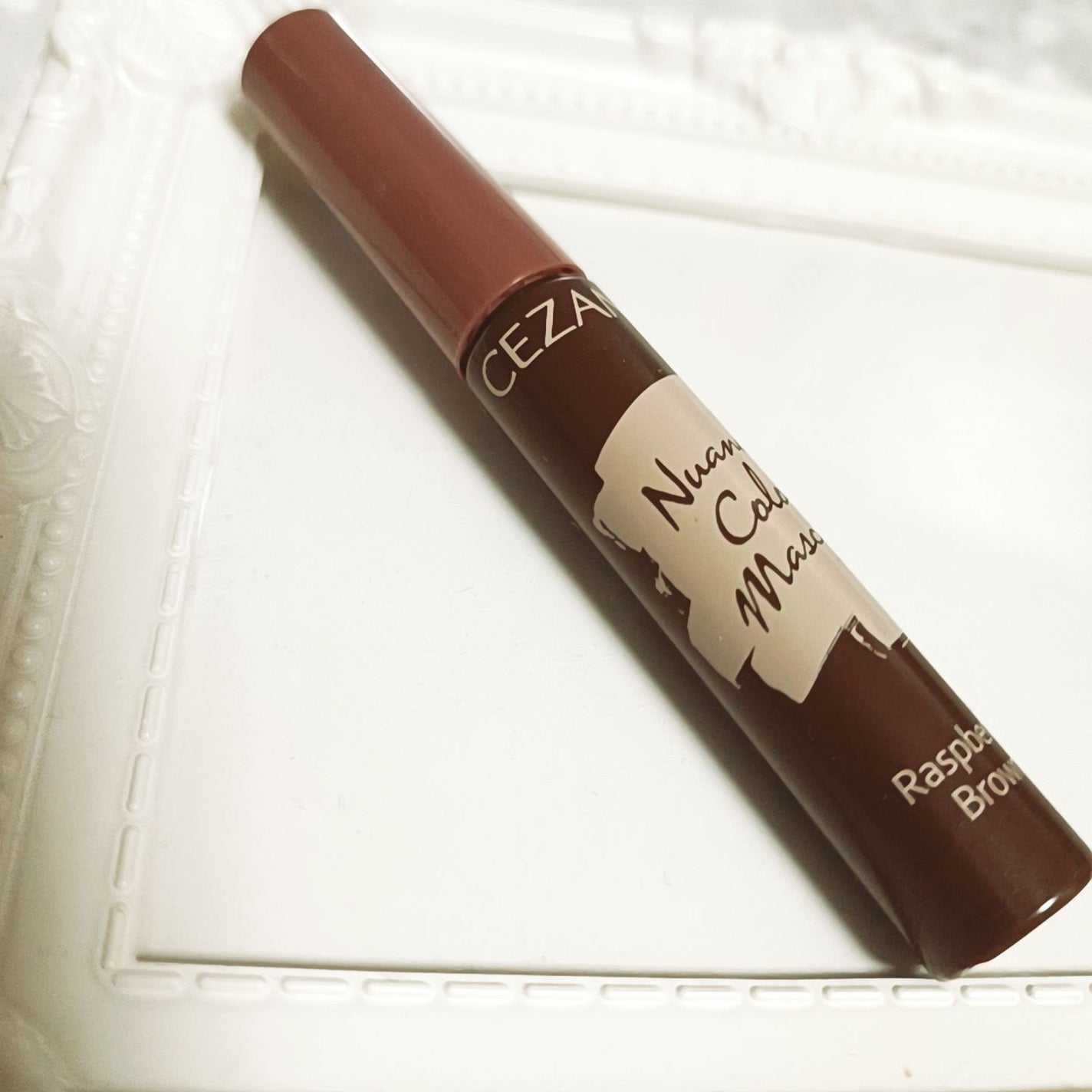 ニュアンスカラーマスカラ/CEZANNE/マスカラを使ったクチコミ(1枚目)