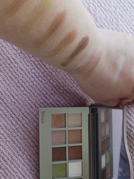 ニューデップスアイシャドウパレット/hince/アイシャドウパレットを使ったクチコミ(2枚目)