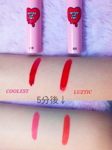 3CE TATTOO LIP TINT/3CE/リップグロスを使ったクチコミ（2枚目）