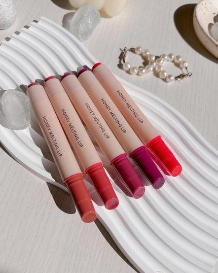 ハニーメルティングリップ/ネイチャーリパブリック/口紅を使ったクチコミ(5枚目)