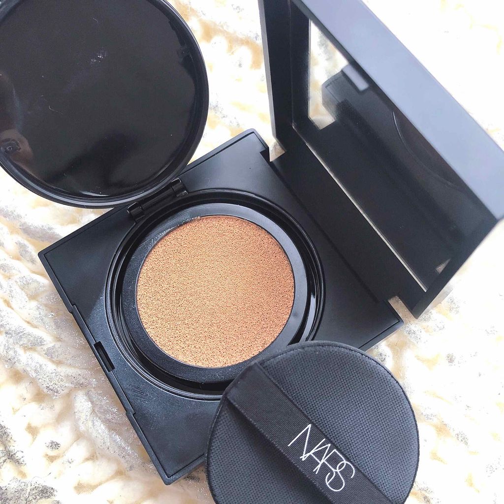 ナチュラルラディアント ロングウェア クッションファンデーション/NARS/クッションファンデーションを使ったクチコミ(2枚目)