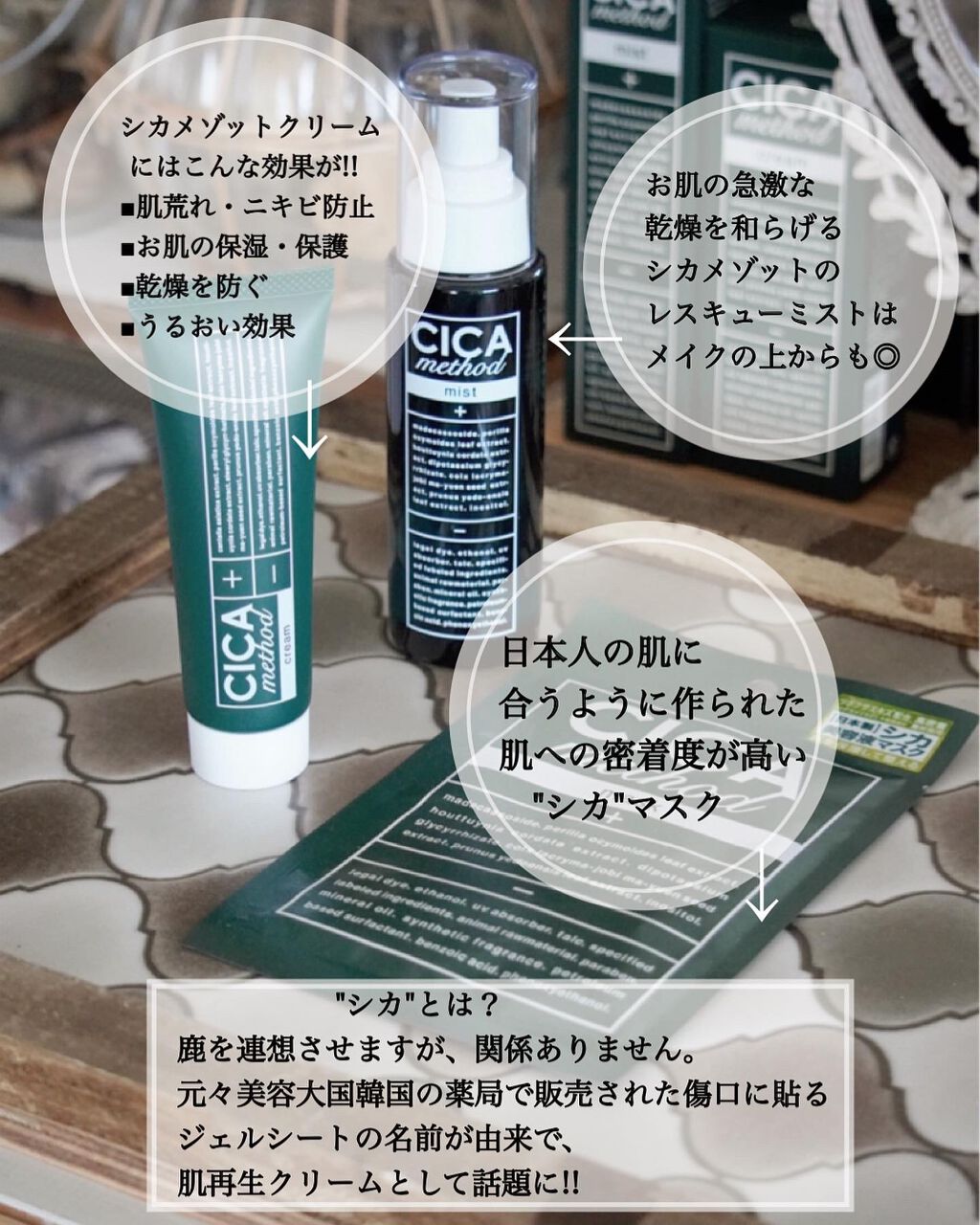 シカ メソッド クリーム/コジット/フェイスクリームを使ったクチコミ(2枚目)