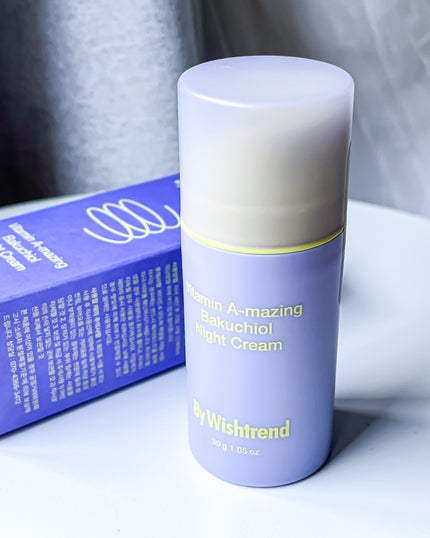 ビタミンA-mazingバクチオールナイトクリーム/By Wishtrend/フェイスクリームを使ったクチコミ(2枚目)