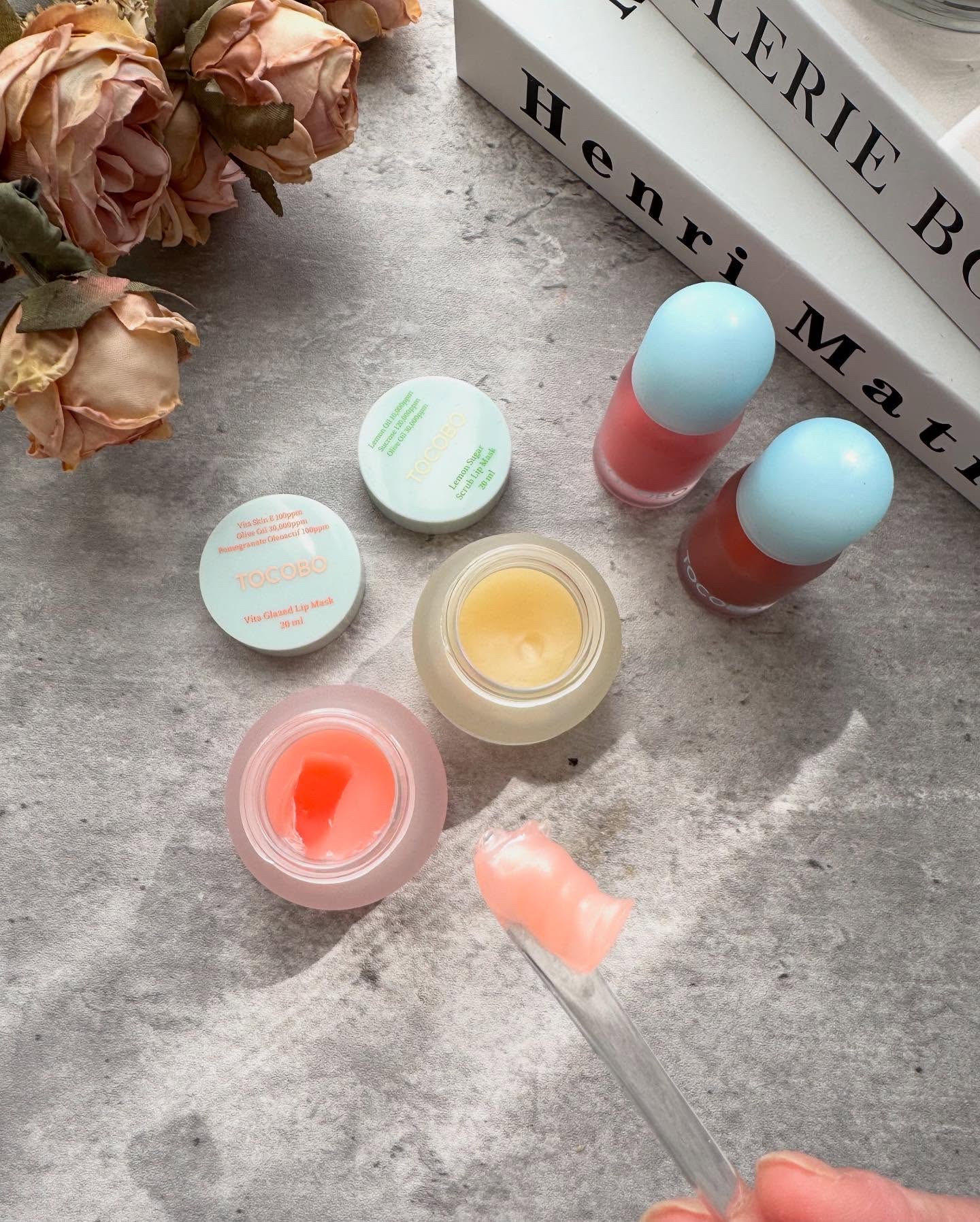 ビタグレーズドリップマスク/TOCOBO/リップマスクを使ったクチコミ（3枚目）