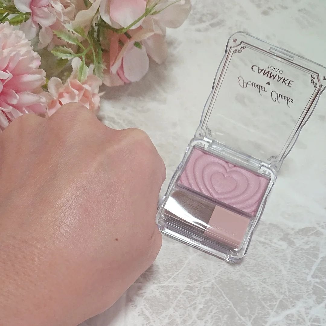 パウダーチークス/キャンメイク/パウダーチークを使ったクチコミ(5枚目)