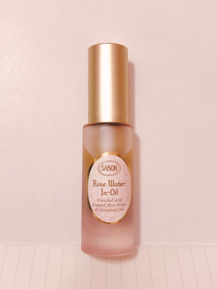 ローズウォーターインオイル/SABON/ミスト状化粧水を使ったクチコミ(1枚目)